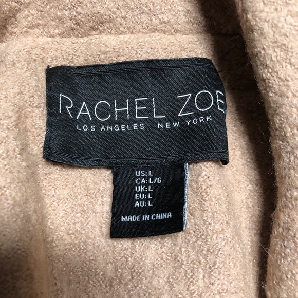 Rachel Zoe wool blend long coat, size large - Picture 2 of 11